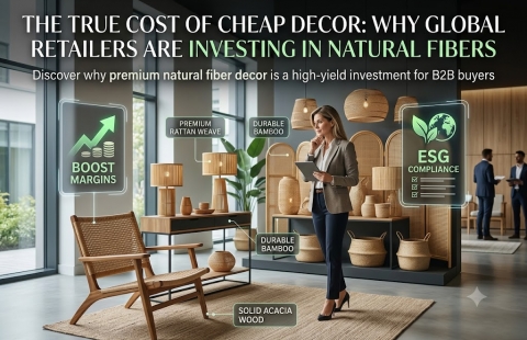 The True Cost of Cheap Decor: Why Global Retailers Are Investing in Natural Fibers